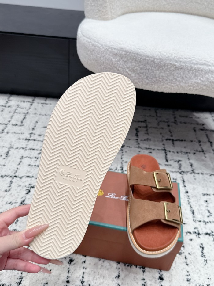 [plus-size shoes]1:1 quality versionDouble Buckle Suede EVA Foam Birkenstock Style Slide Sandals 5 colors 29247665