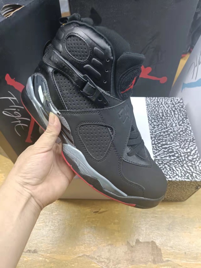 [plus-size shoes] Air @j8 Retro Aqua OG Black & Blue High-Top Vintage Basketball Shoes 15 colors 29247370