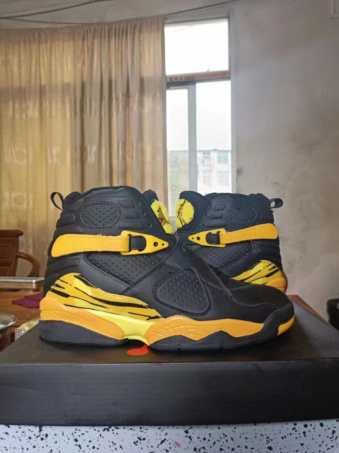 [plus-size shoes] Air @j8 Retro Aqua OG Black & Blue High-Top Vintage Basketball Shoes 15 colors 29247370