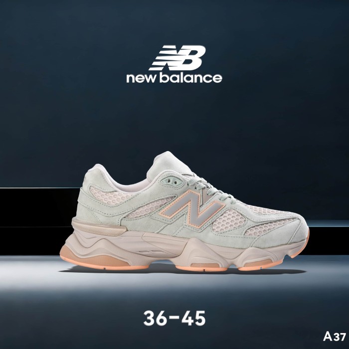 New B@L@nce 9060 Black Grey Suede Mesh Deconstructed Vintage Running Shoes  15 colors 29247444