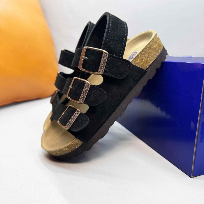 Three Strap Buckle Velcro Sandals for Kids 5 colors 29288742