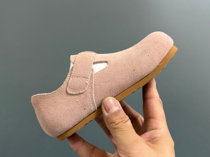 Trefoil Velcro Suede Casual Shoes for Kids 3 colors 29288743