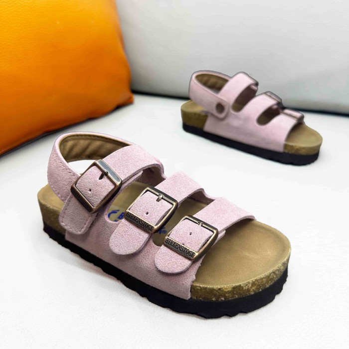 Three Strap Buckle Velcro Sandals for Kids 5 colors 29288742