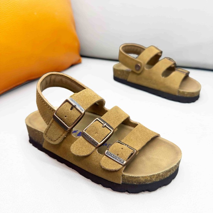 Three Strap Buckle Velcro Sandals for Kids 5 colors 29288742