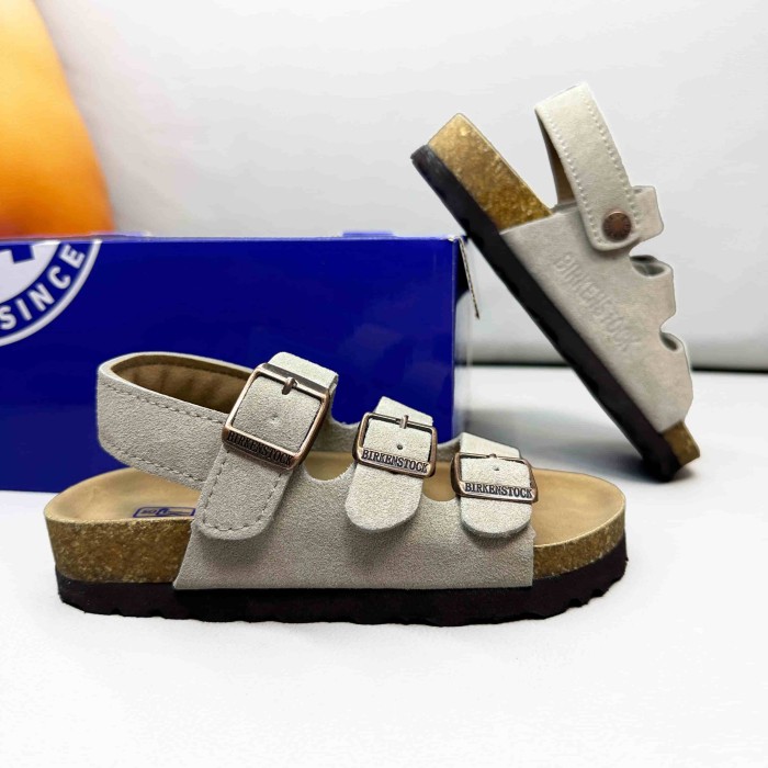Three Strap Buckle Velcro Sandals for Kids 5 colors 29288742