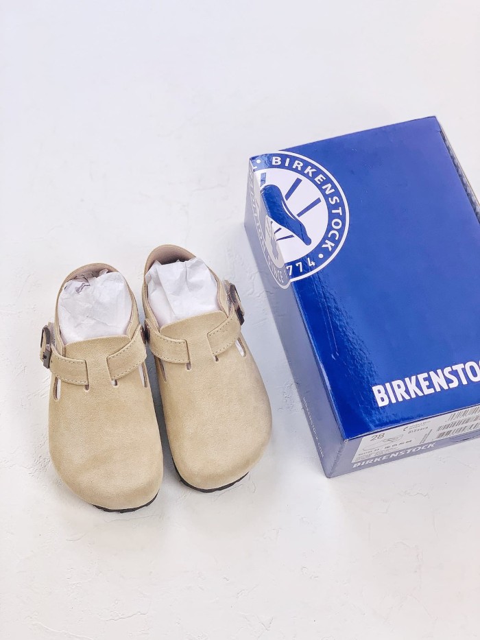 Nubuck Suede Closed Toe Buckle Casual Parent-Child Shoes for Kids 29288744