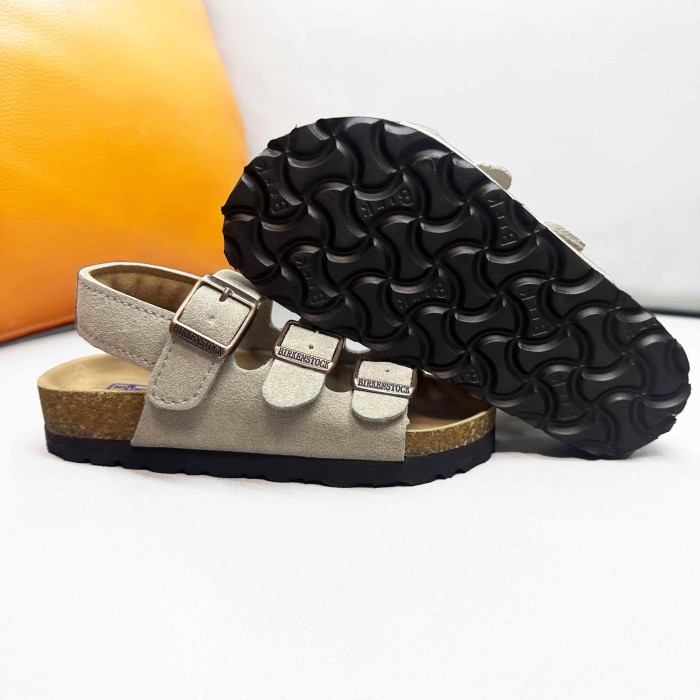 Three Strap Buckle Velcro Sandals for Kids 5 colors 29288742