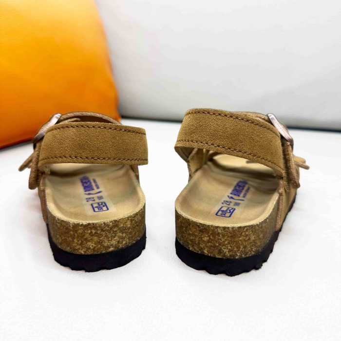 Three Strap Buckle Velcro Sandals for Kids 5 colors 29288742