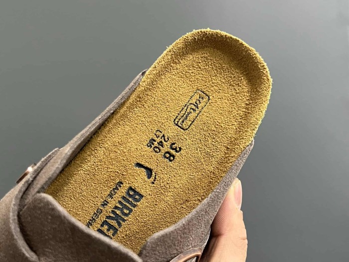 Cork Sole Metal Buckle Closed Toe Slide Sandals 11 colors 29289959