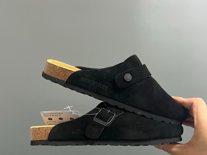 Cork Sole Metal Buckle Closed Toe Slide Sandals 11 colors 29289959