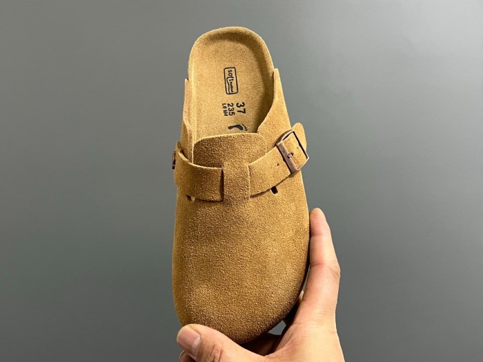 Cork Sole Metal Buckle Closed Toe Slide Sandals 11 colors 29289959
