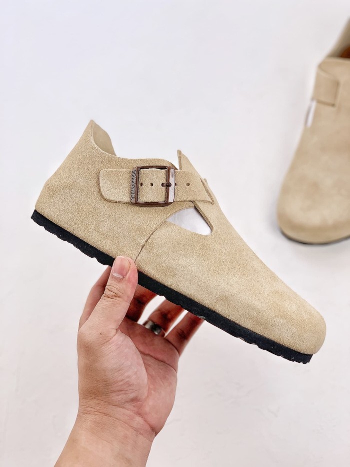 Nubuck Full Cover Buckle Casual Parent-child Shoes Adult Size 29289958