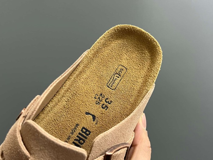Cork Sole Metal Buckle Closed Toe Slide Sandals 11 colors 29289959