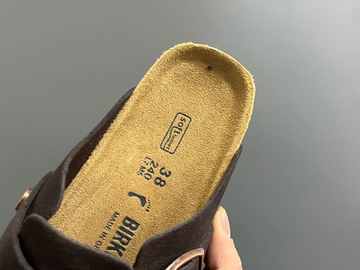 Cork Sole Metal Buckle Closed Toe Slide Sandals 11 colors 29289959