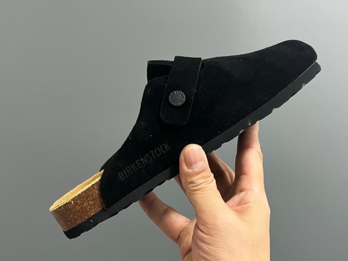 Cork Sole Metal Buckle Closed Toe Slide Sandals 11 colors 29289959