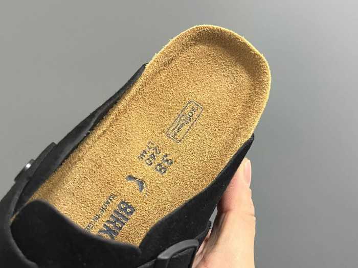 Cork Sole Metal Buckle Closed Toe Slide Sandals 11 colors 29289959