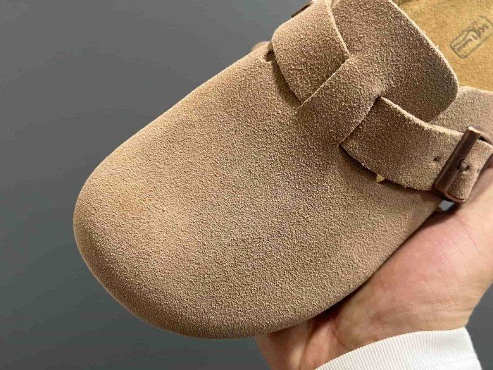 Cork Sole Metal Buckle Closed Toe Slide Sandals 11 colors 29289959