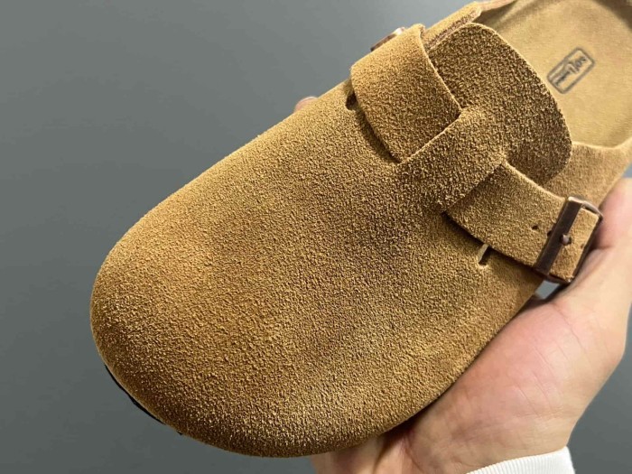Cork Sole Metal Buckle Closed Toe Slide Sandals 11 colors 29289959