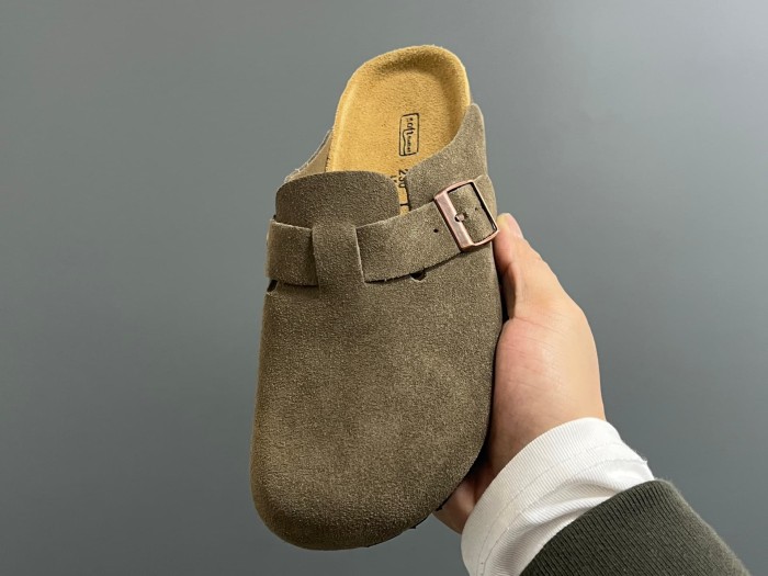 Cork Sole Metal Buckle Closed Toe Slide Sandals 11 colors 29289959