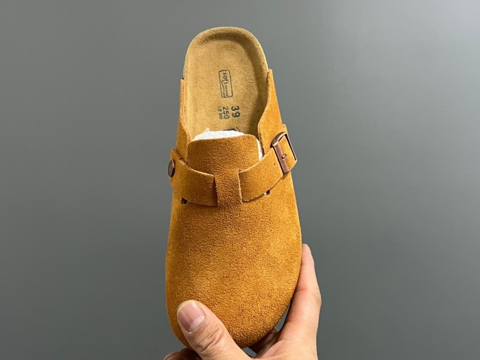 Cork Sole Metal Buckle Closed Toe Slide Sandals 11 colors 29289959