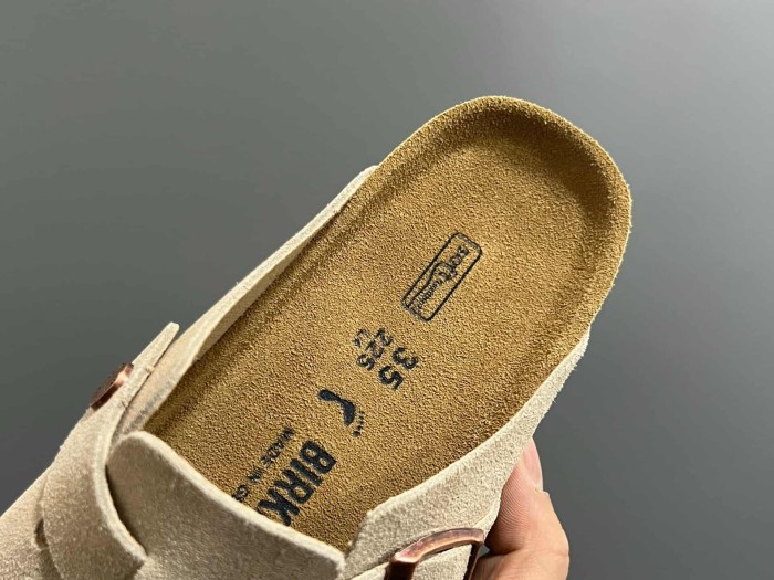 Cork Sole Metal Buckle Closed Toe Slide Sandals 11 colors 29289959