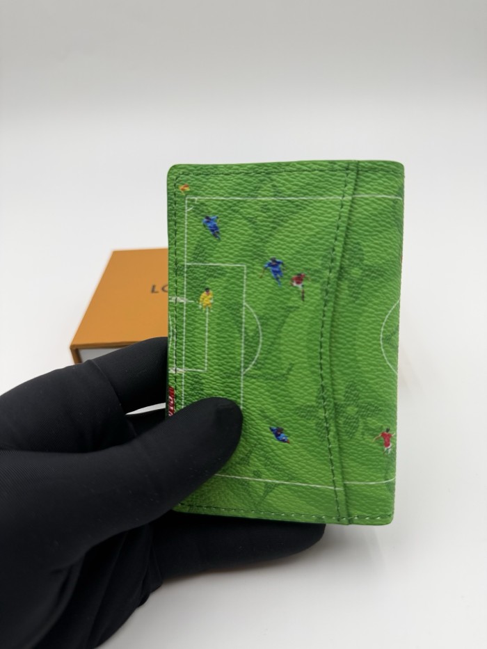 Sports Theme Printed Passport Holder Multi Slot Travel ID Card Document Wallet 2 colors 29306309