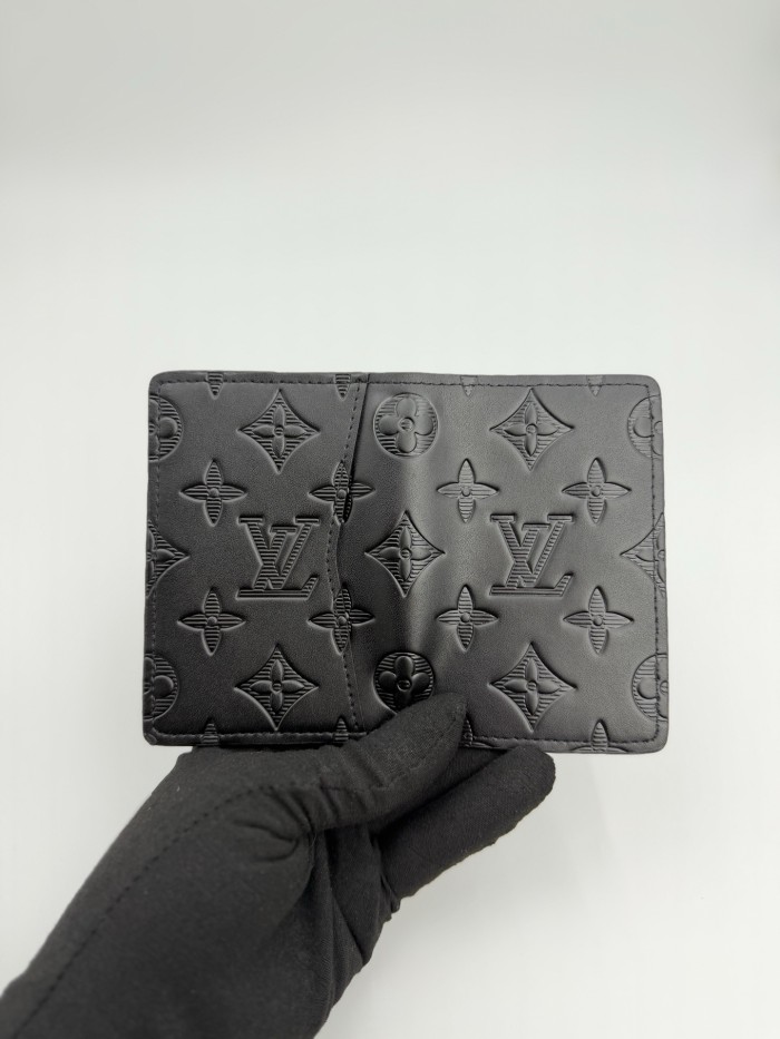 Solid Color Embossed Monogram Passport Holder Multi Slot Travel ID Card Document Wallet 5 colors 29306302