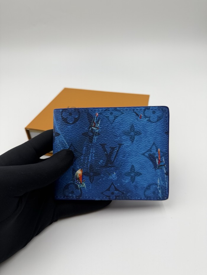 Outdoor Water Sports Graphic Bifold Purse Cash & Credit Card Storage Pocket Wallet 2 colors 29306327
