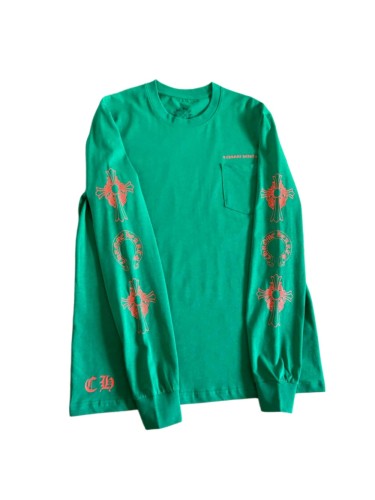 1:1 quality version Orange Triple Element On Both Arms Large Horseshoe Print On Back Long Sleeve T-Shirt 29306223