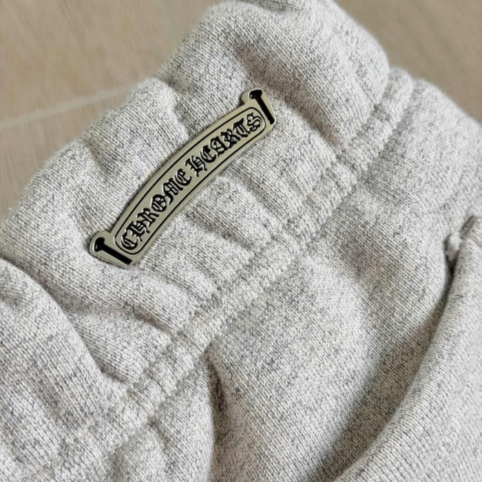 1:1 quality version Letter Patch Embroidery Grey Shorts 29306319