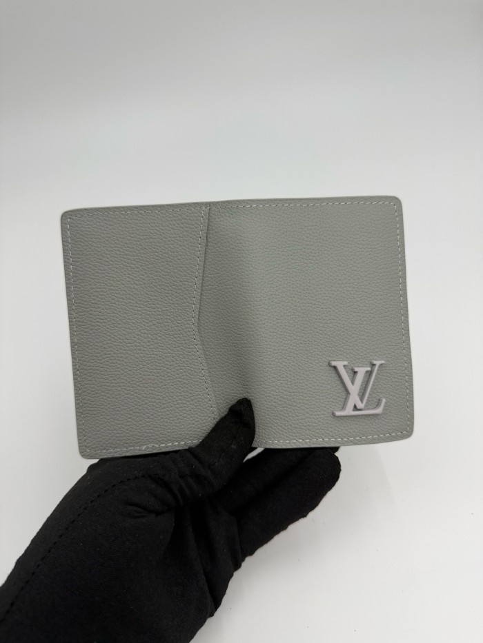 Contrast Logo Metal Decor Passport Holder Multi Slot Travel ID Card & Credit Card Document Wallet 4 colors 29306306