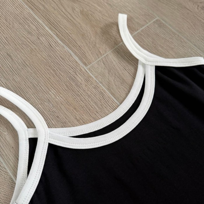 1:1 quality version Vintage Banner Horseshoe Cami Dress 3 colors for girls 29306375