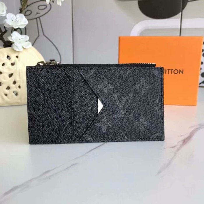 Men Vintage Checkered Card Holder Zipper Coin Pocket Multi Slots Slim Wallet Portable Business Card Case 6 colors 29306268