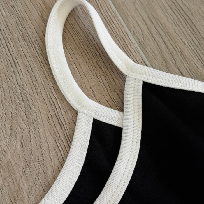 1:1 quality version Vintage Banner Horseshoe Cami Dress 3 colors for girls 29306375