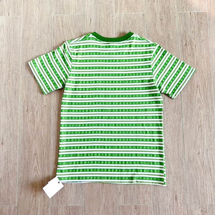 1:1 quality version Yarn-Dyed All Over Cross Floral Vine Embroidery Tee 4 colors 29306209