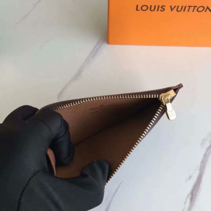 Men Vintage Checkered Card Holder Zipper Coin Pocket Multi Slots Slim Wallet Portable Business Card Case 6 colors 29306268