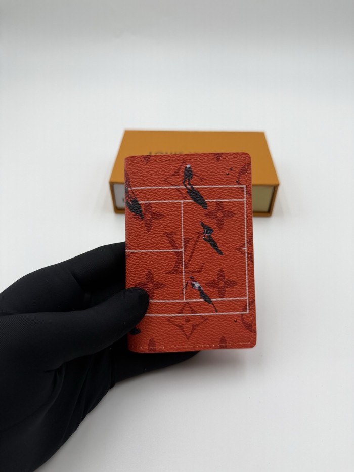 Seasonal Sports Scene Graphic Bifold Card Case 4 colors 29306356