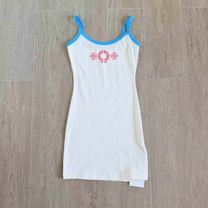 1:1 quality version Vintage Banner Horseshoe Cami Dress 3 colors for girls 29306375