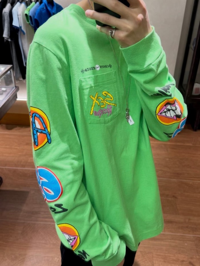 1:1 quality version Matty Boy Sex Records Exhibition Limited Print Long Sleeve T-Shirt 29306214