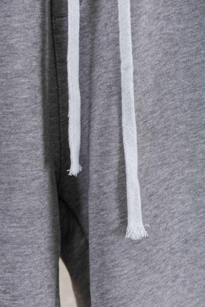 Streetwear Leather Cross Patch Applique Embroidery Elastic Drawstring Baggy Sweat Shorts 2 colors 29306496