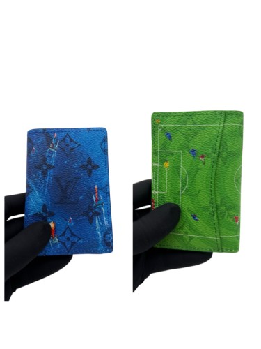 Sports Theme Printed Passport Holder Multi Slot Travel ID Card Document Wallet 2 colors 29306309