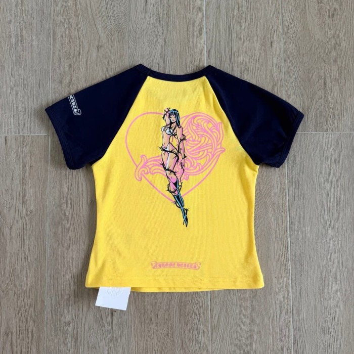 1:1 quality version Deadly Doll Raglan Sleeve Girl Group Style Print Tee 5 colors 29306360