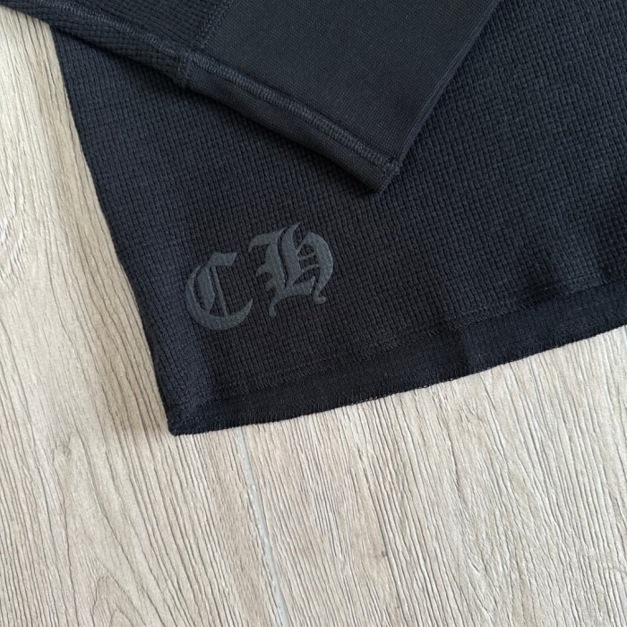 1:1 quality version Sword Vine Waffle Print Long Sleeve T-Shirt 2 colors 29306220