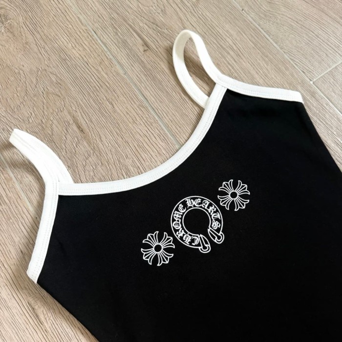 1:1 quality version Vintage Banner Horseshoe Cropped Cami Top 5 colors for girls 29306374