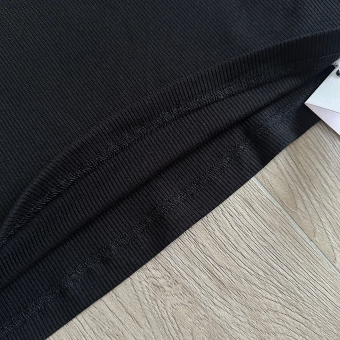 1:1 quality version Cross Flower Embroidery Knit Cami Top 3 colors 29306376