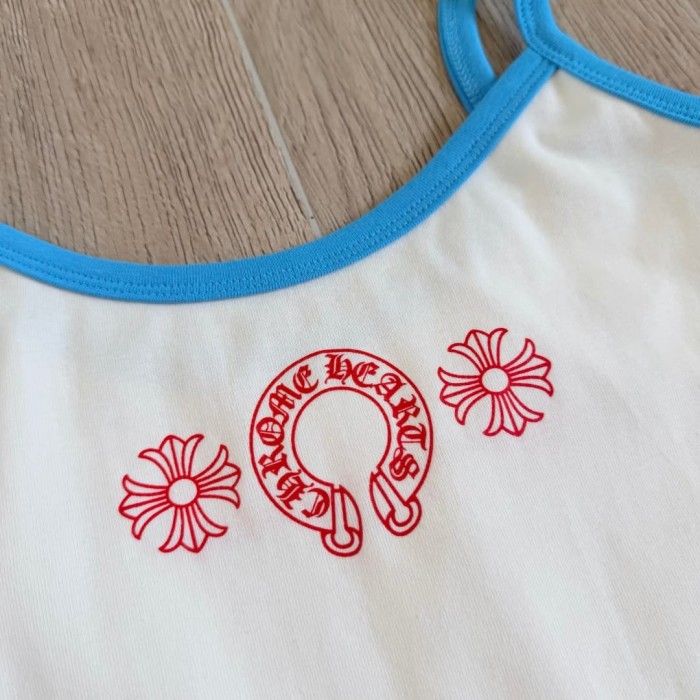 1:1 quality version Vintage Banner Horseshoe Cami Dress 3 colors for girls 29306375