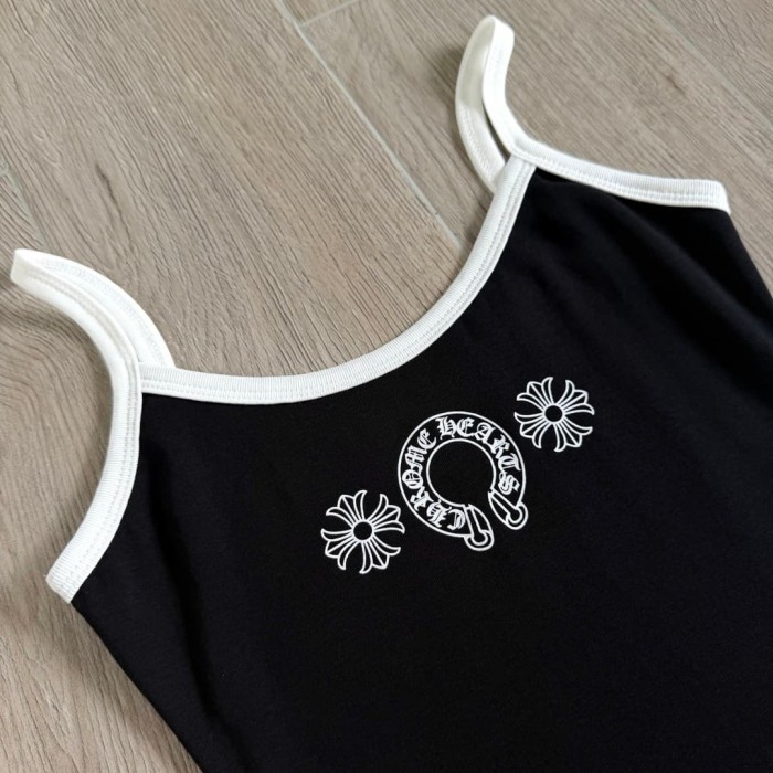 1:1 quality version Vintage Banner Horseshoe Cami Dress 3 colors for girls 29306375