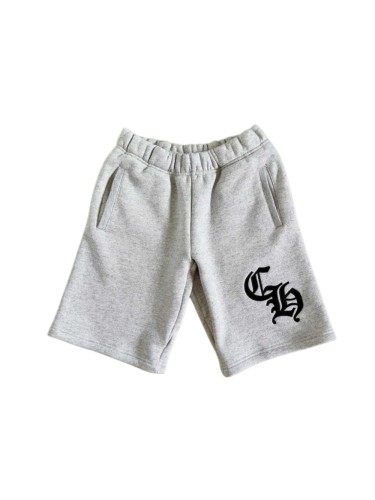 1:1 quality version Letter Patch Embroidery Grey Shorts 29306319
