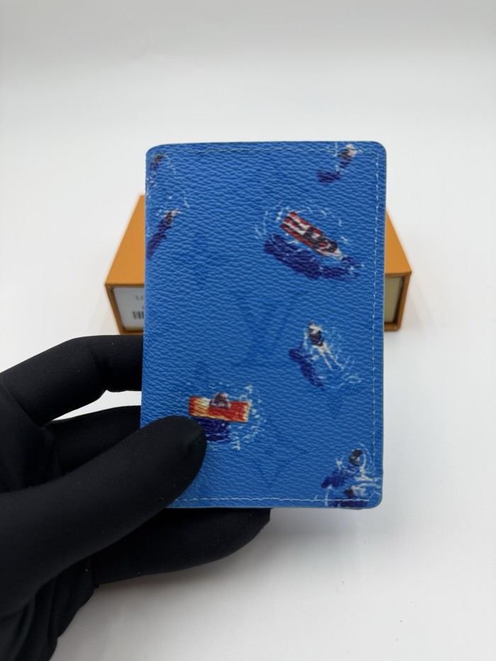 Seasonal Sports Scene Graphic Bifold Card Case 4 colors 29306356