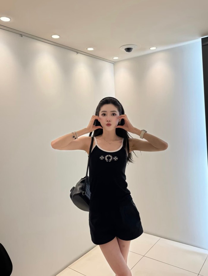 1:1 quality version Vintage Banner Horseshoe Cropped Cami Top 5 colors for girls 29306374